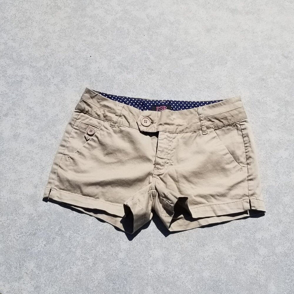 FSR Khaki Shorts Junior Size 9